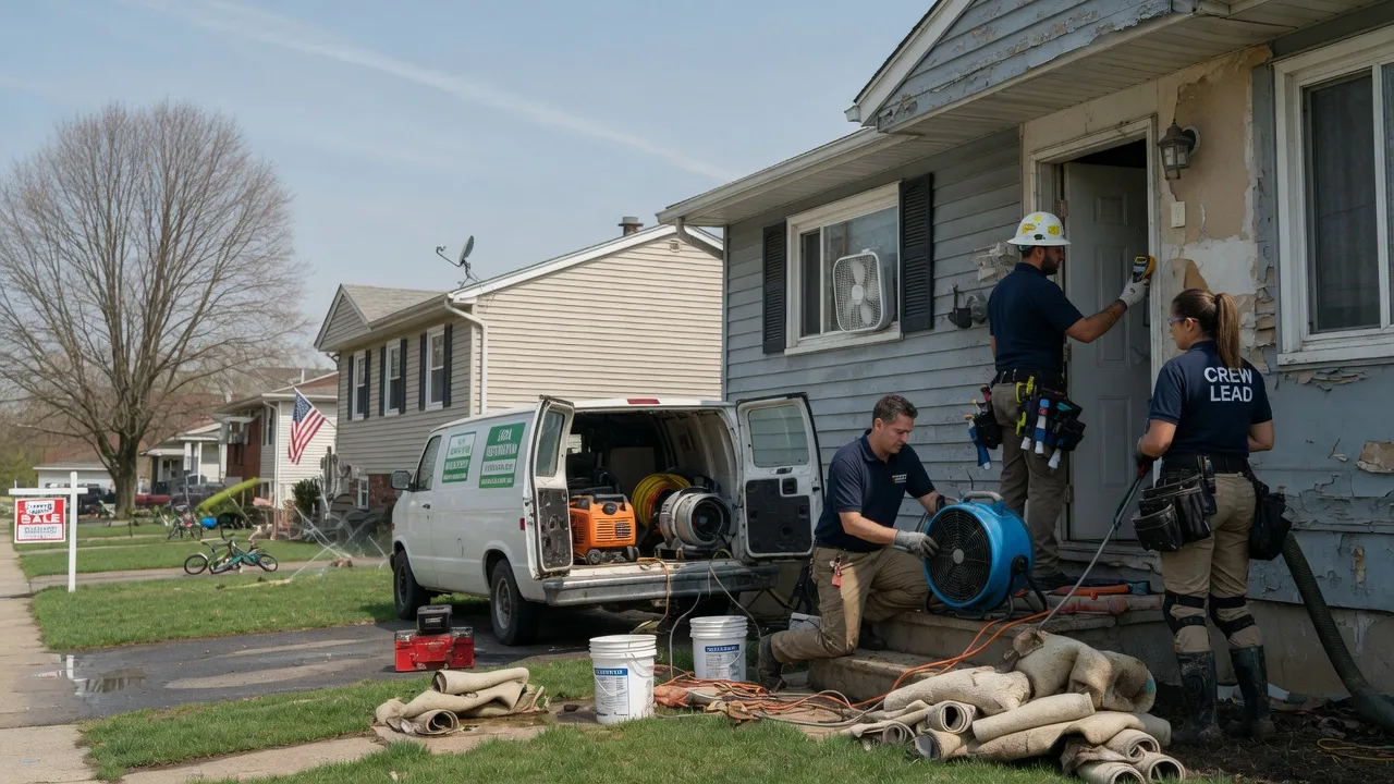 Flood Cleanup in Muskegon, MI near me